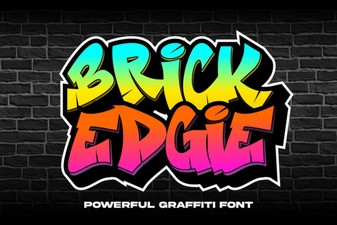 Brick Fonts: Building Unique Edgie Designs