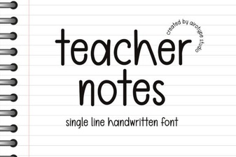 Choosing Fonts for Educational Notes