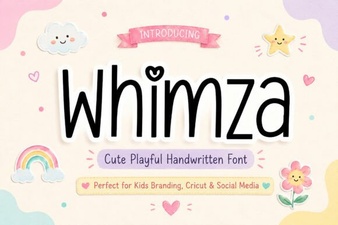 The Whimza Font: Creative Designs & Typography Projects