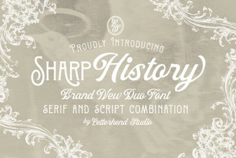 Designing Modern Websites with Sharp History Font